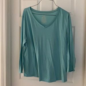 Blueish tee long sleeve